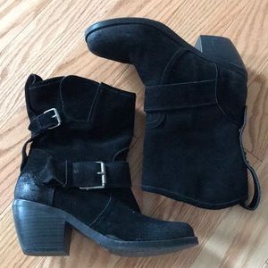 Dolce Vita 6 1/2 Black suede boots.
